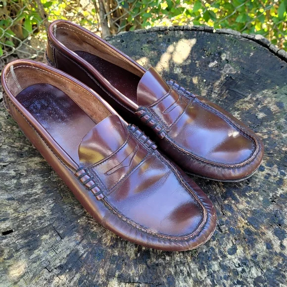 Shoes | Men Vintage Brown Penny Loafers Size 1men Dress  display picture 1